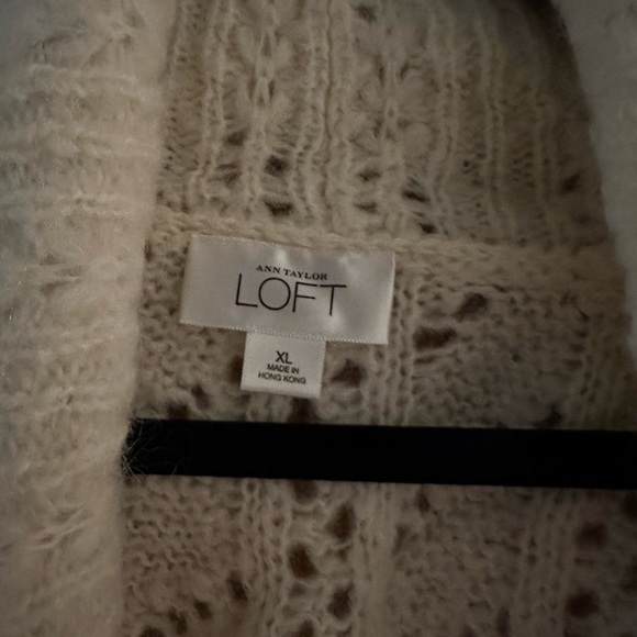 Knitted wool/mohair Loft sweater, size XL. - Picture 3 of 5